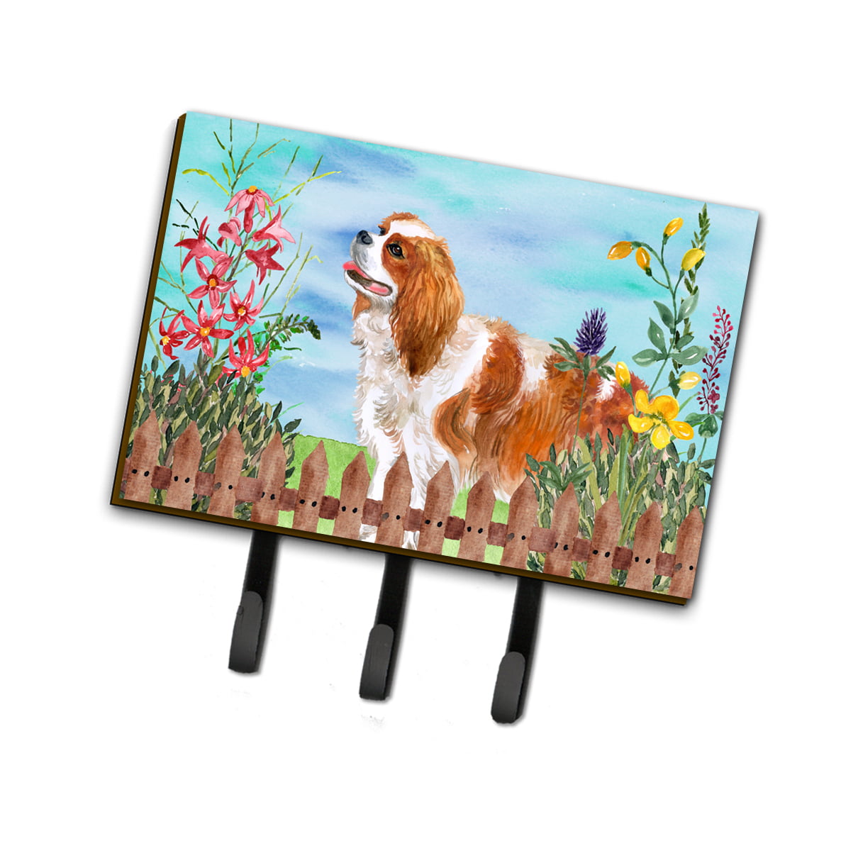 Cavalier Spaniel Spring Leash or Key Holder
