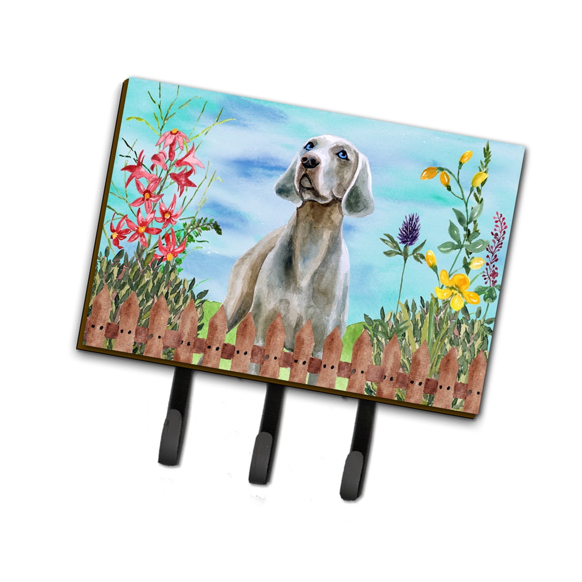 Weimaraner Spring Leash or Key Holder
