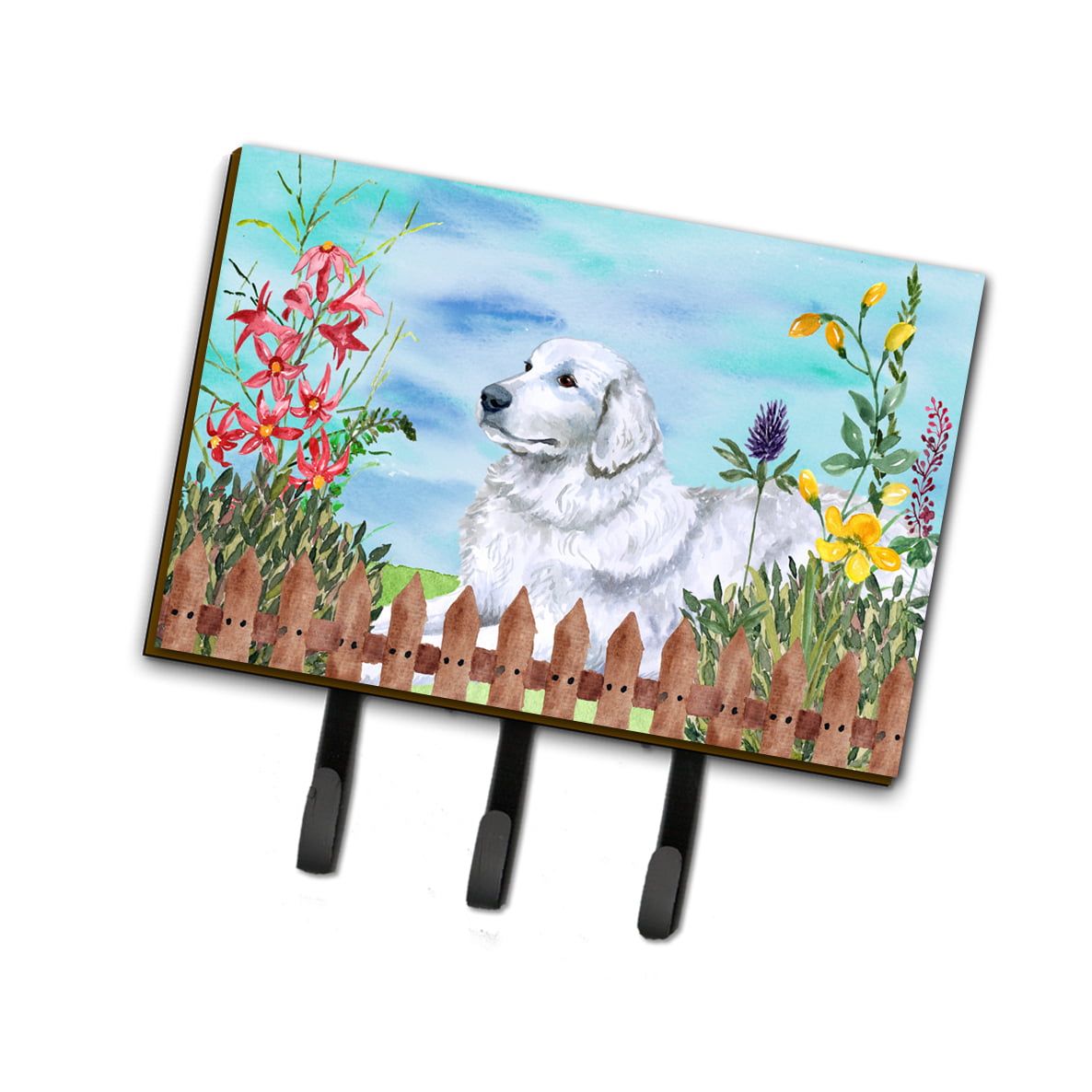 CK1237TH68 Maremma Sheepdog Spring Leash or Key Holder