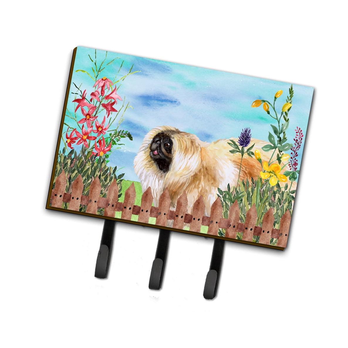 Pekingese Spring Leash or Key Holder