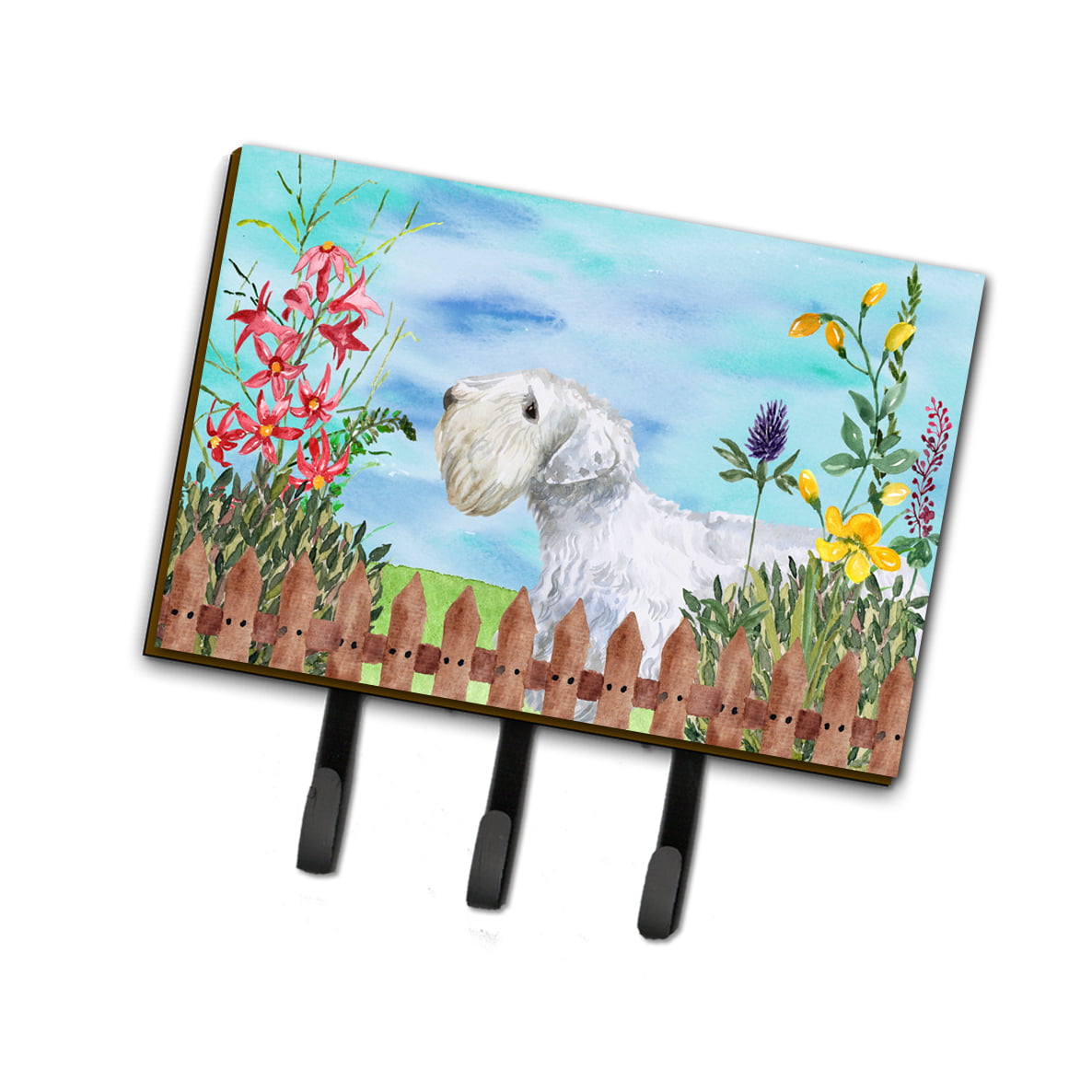 Sealyham Terrier Spring Leash or Key Holder
