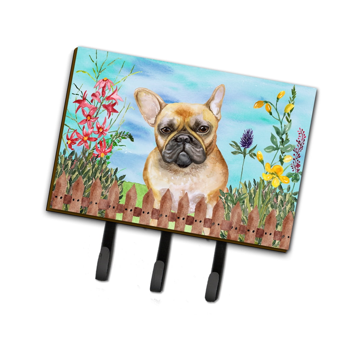 French Bulldog Spring Leash or Key Holder