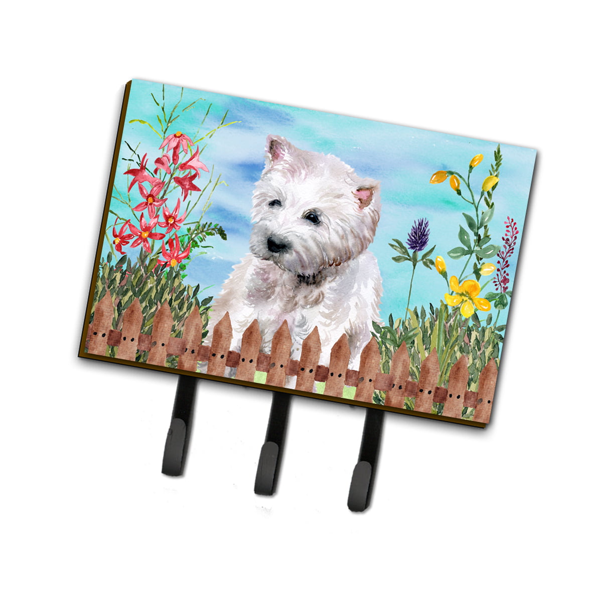 Westie Spring Leash or Key Holder