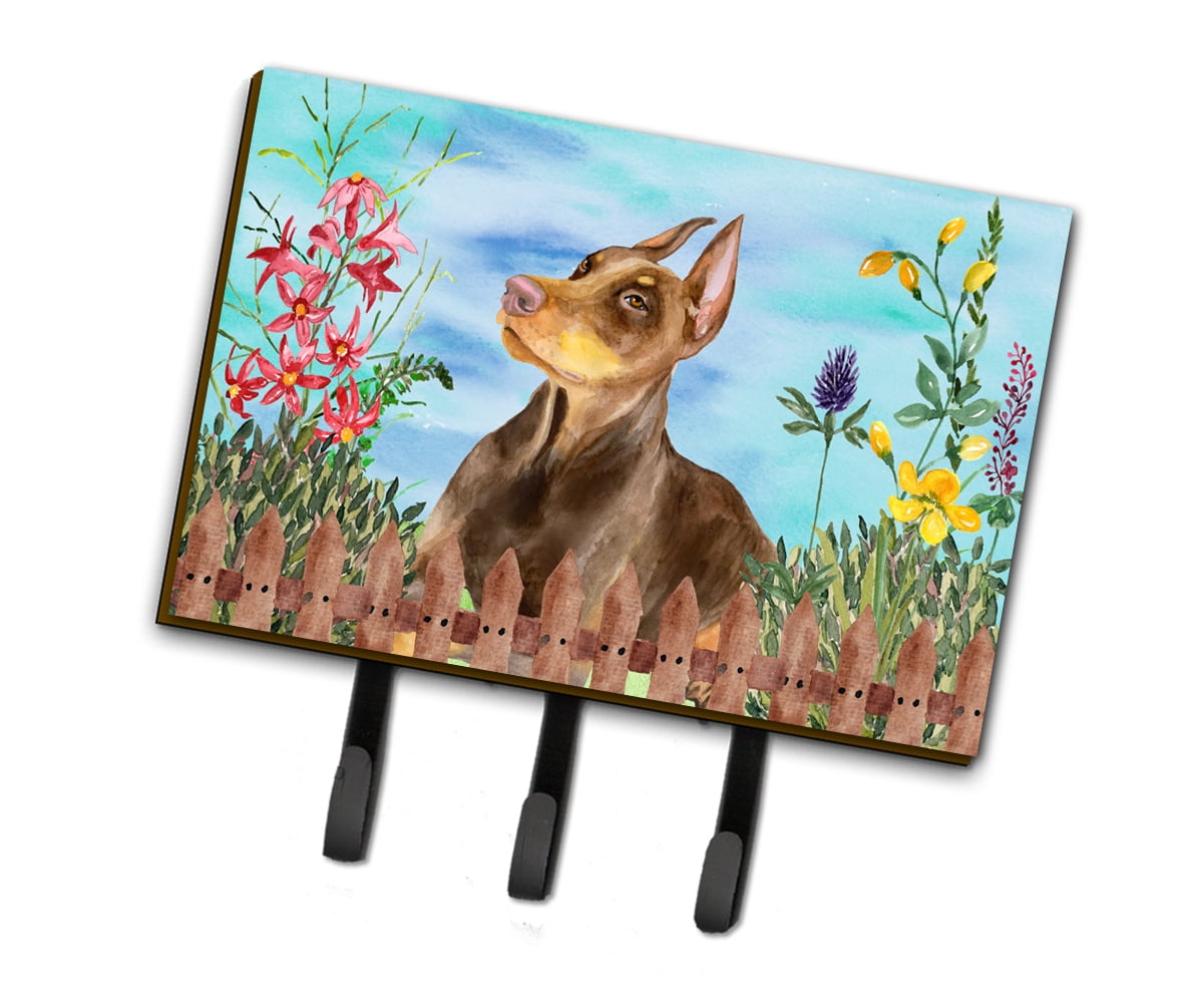 Doberman Pinscher Spring Leash or Key Holder