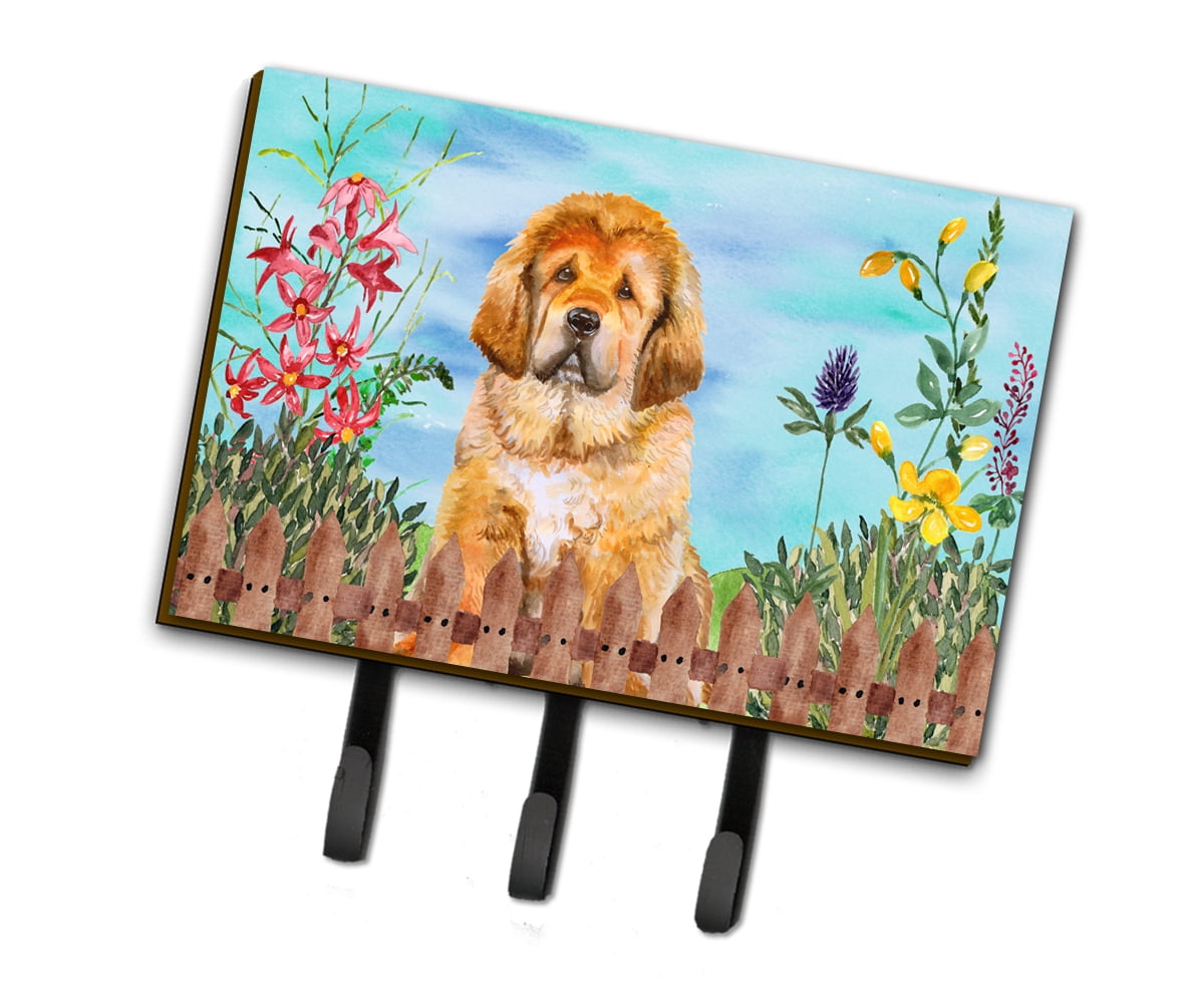 Tibetan Mastiff Spring Leash or Key Holder