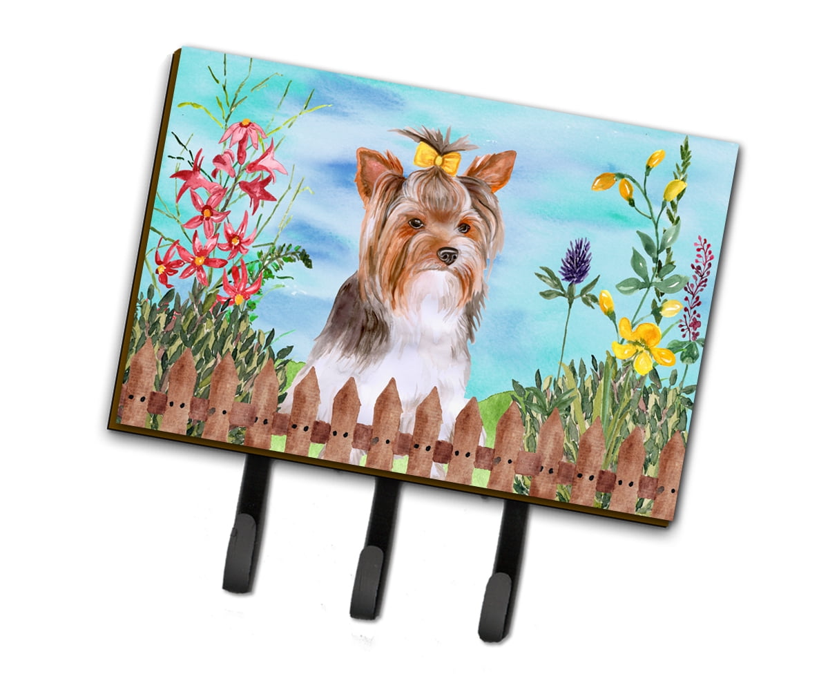 Yorkshire Terrier No.2 Spring Leash or Key Holder