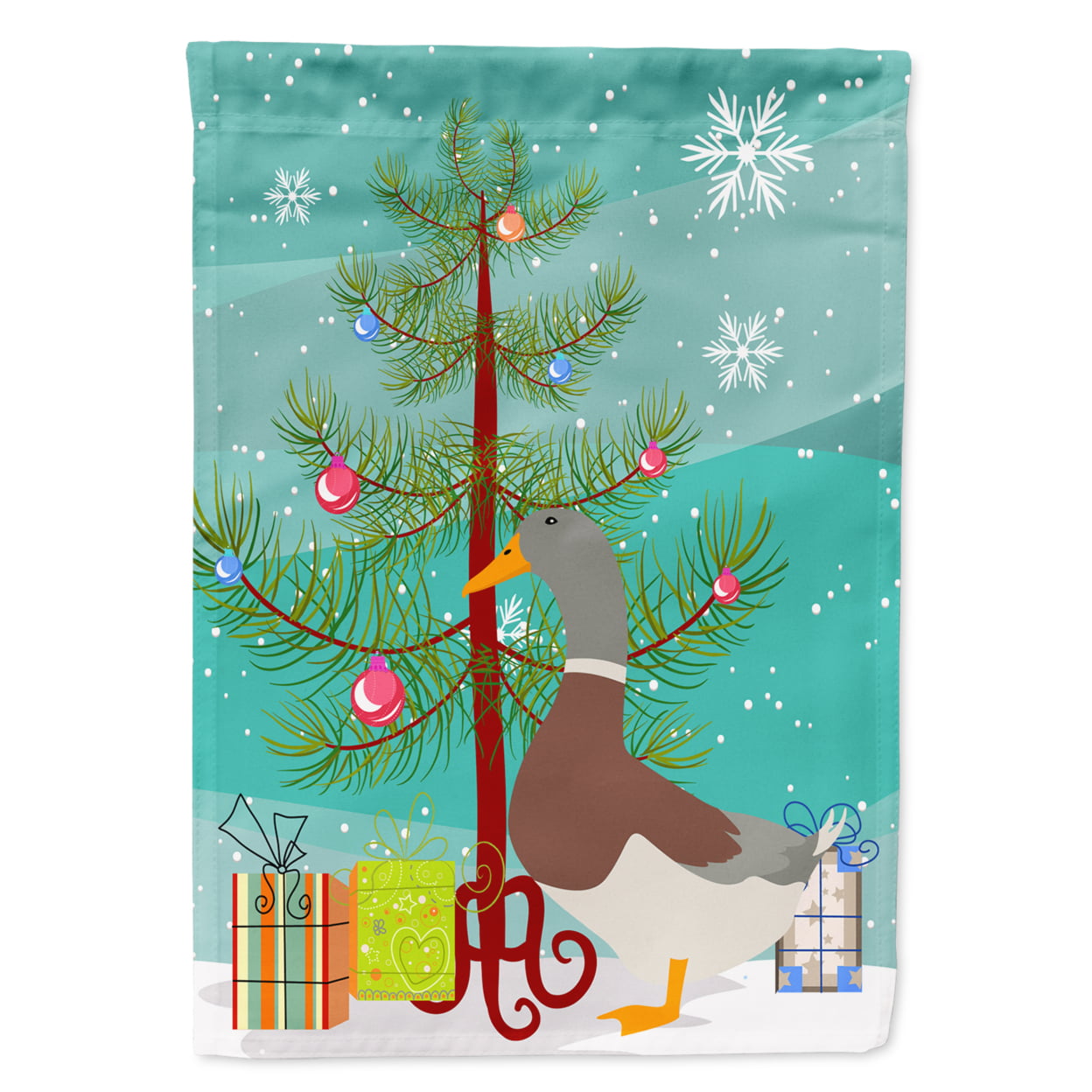 Saxony Sachsenente Duck Christmas Flag Garden