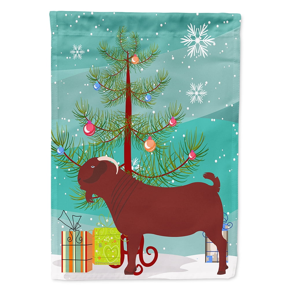 Kalahari Red Goat Christmas Flag Garden