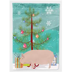 Welsh Pig Christmas Flag Garden - Size