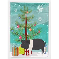 Hampshire Pig Christmas Flag Garden - Size