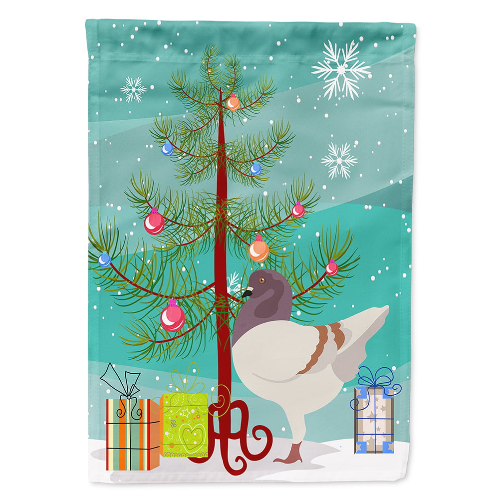 German Modena Pigeon Christmas Flag Garden