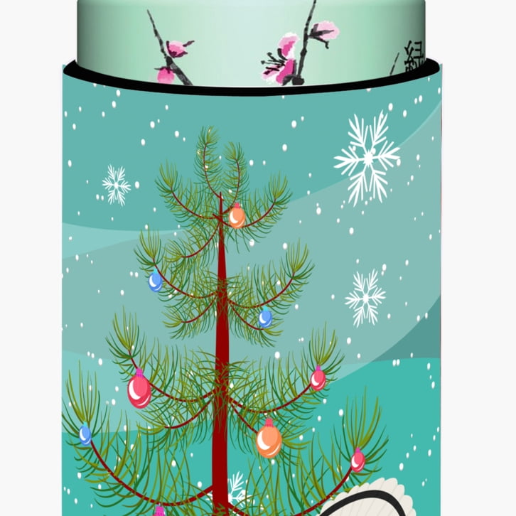 Royal Palm Turkey Christmas Tall Boy Beverage Insulator Hugger