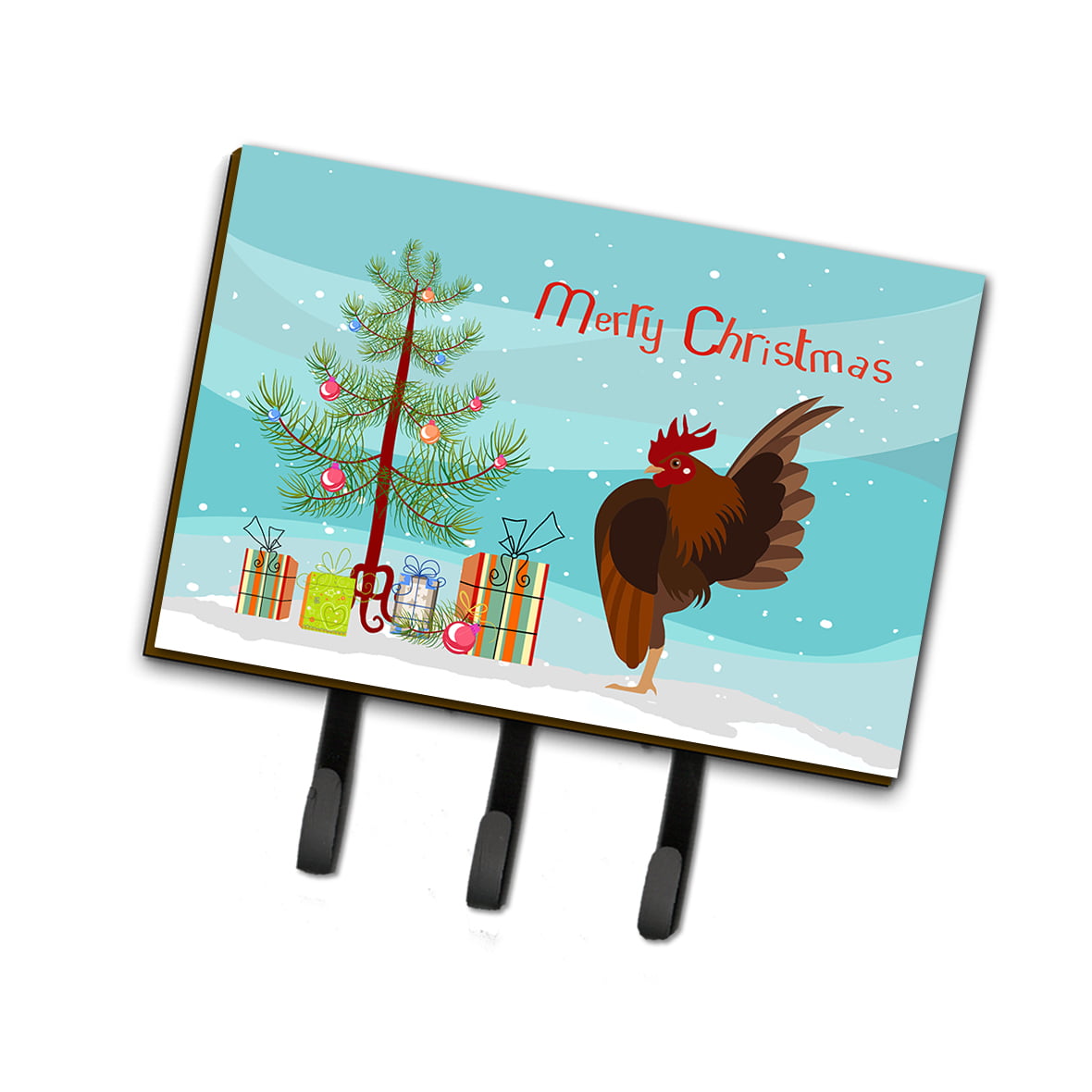 Malaysian Serama Chicken Christmas Leash or Key Holder