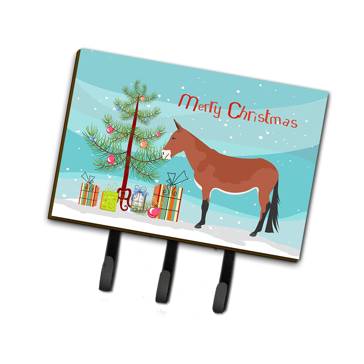 BB9212TH68 Mule Christmas Leash or Key Holder
