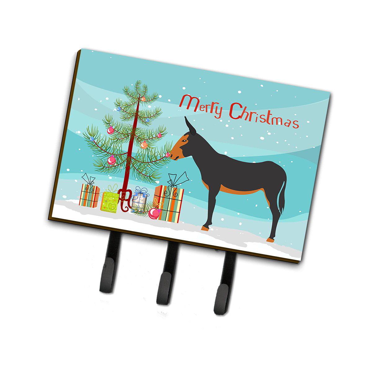 BB9222TH68 Catalan Donkey Christmas Leash or Key Holder