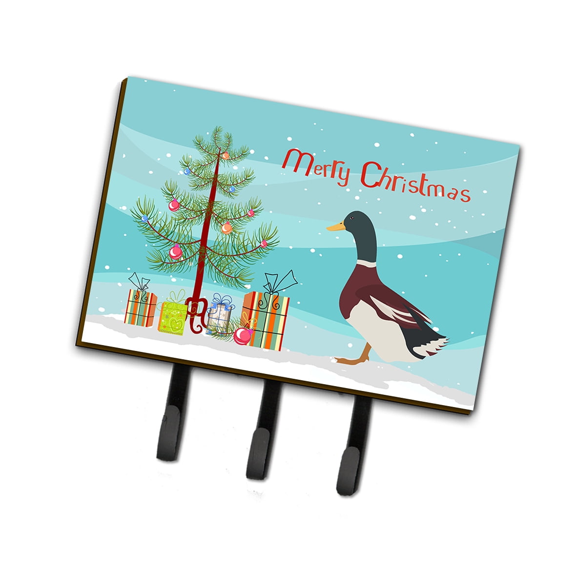 BB9223TH68 Rouen Duck Christmas Leash or Key Holder