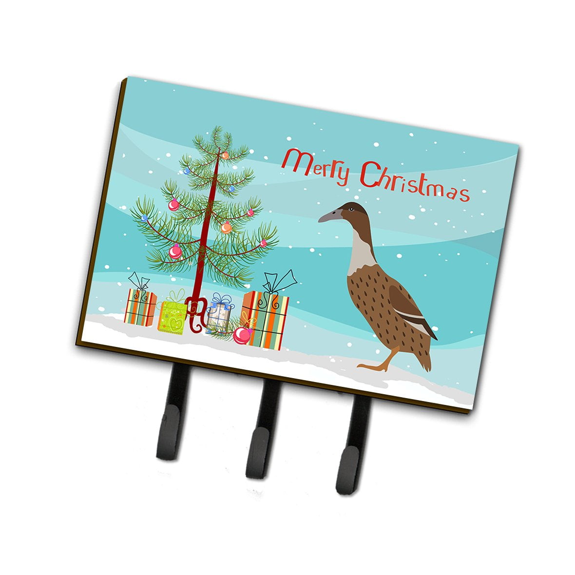 BB9228TH68 Dutch Hook Bill Duck Christmas Leash or Key Holder