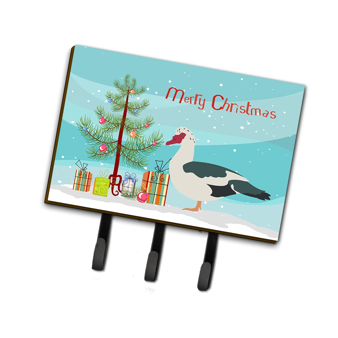 BB9231TH68 Muscovy Duck Christmas Leash or Key Holder