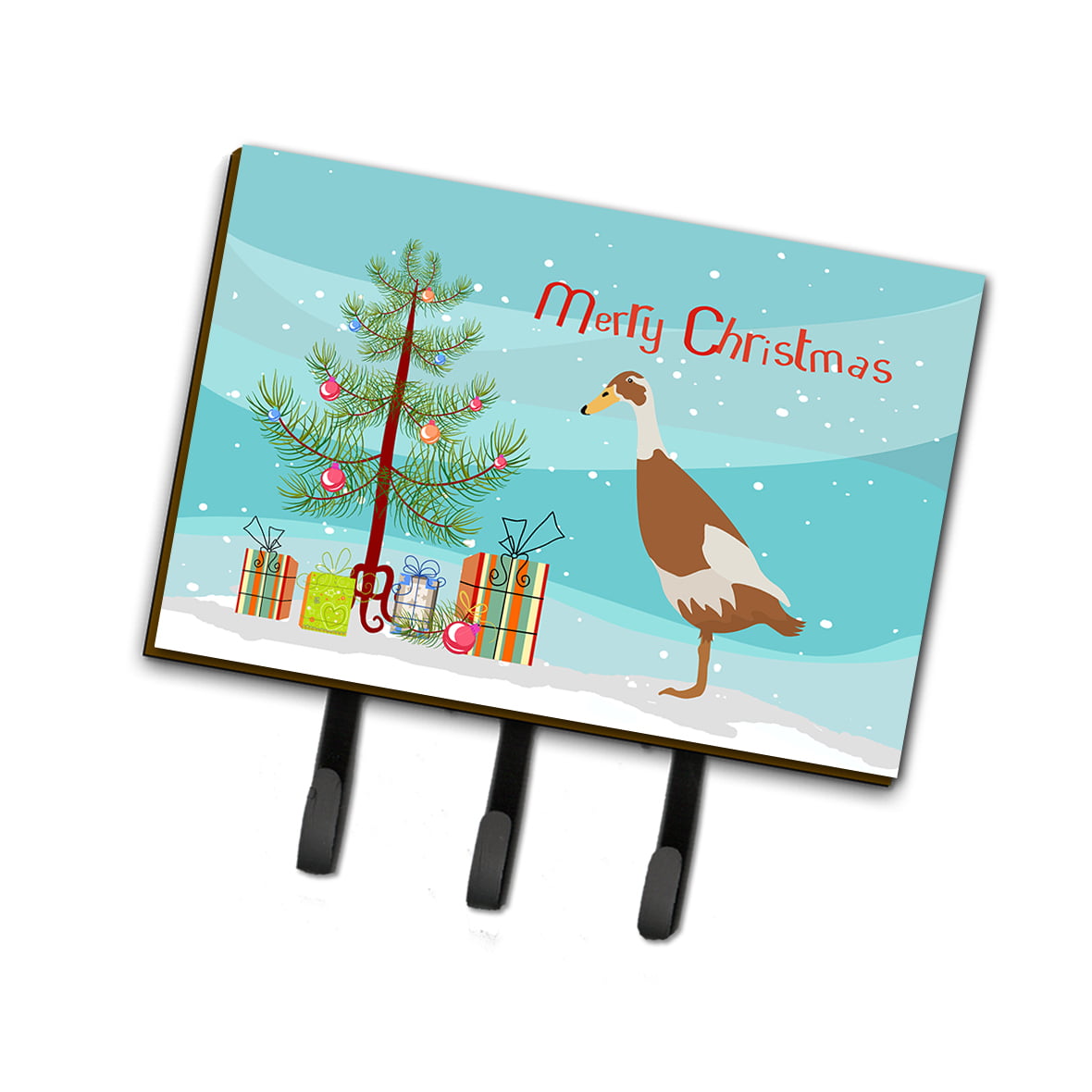 BB9232TH68 Indian Runner Duck Christmas Leash or Key Holder