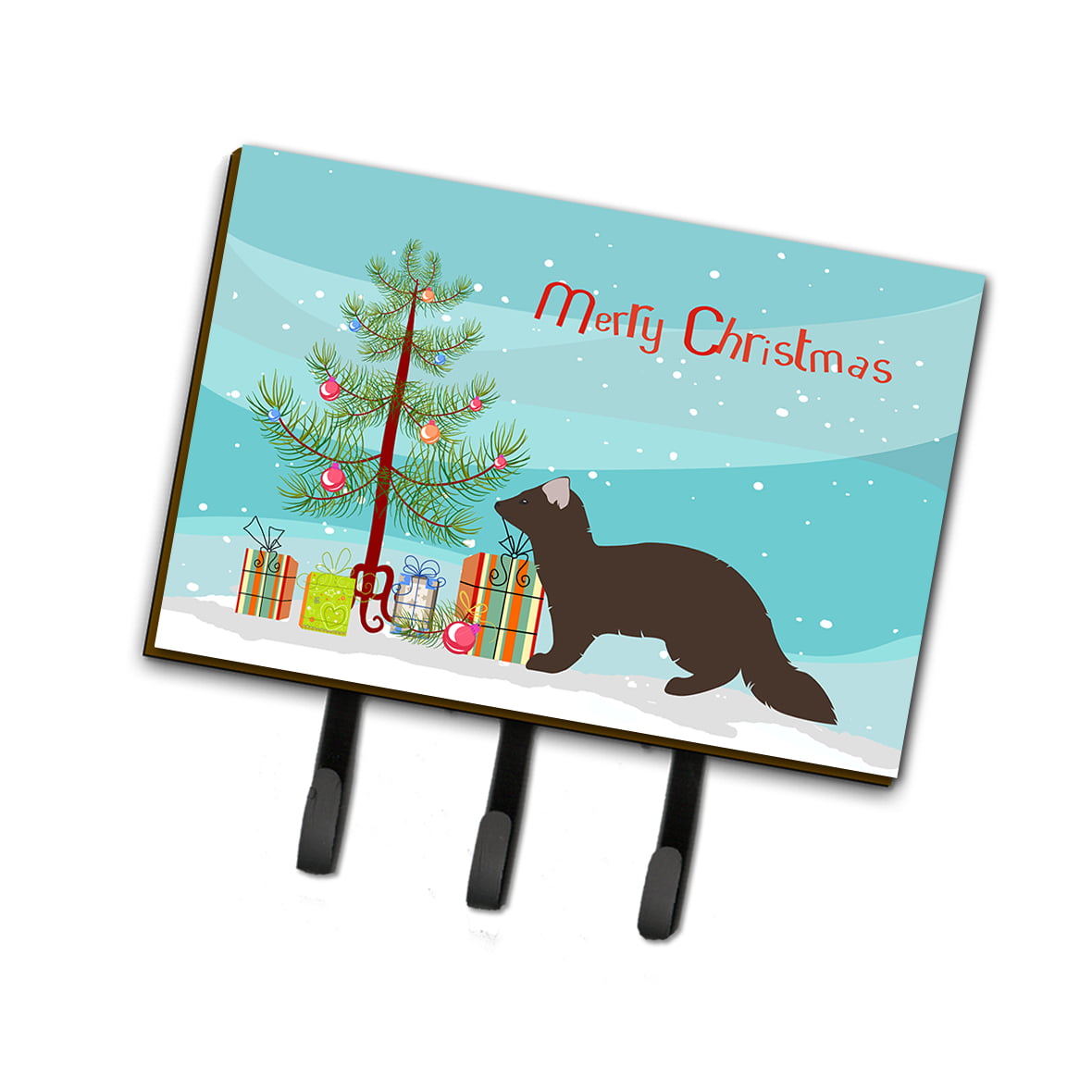 Sable Marten Christmas Leash or Key Holder