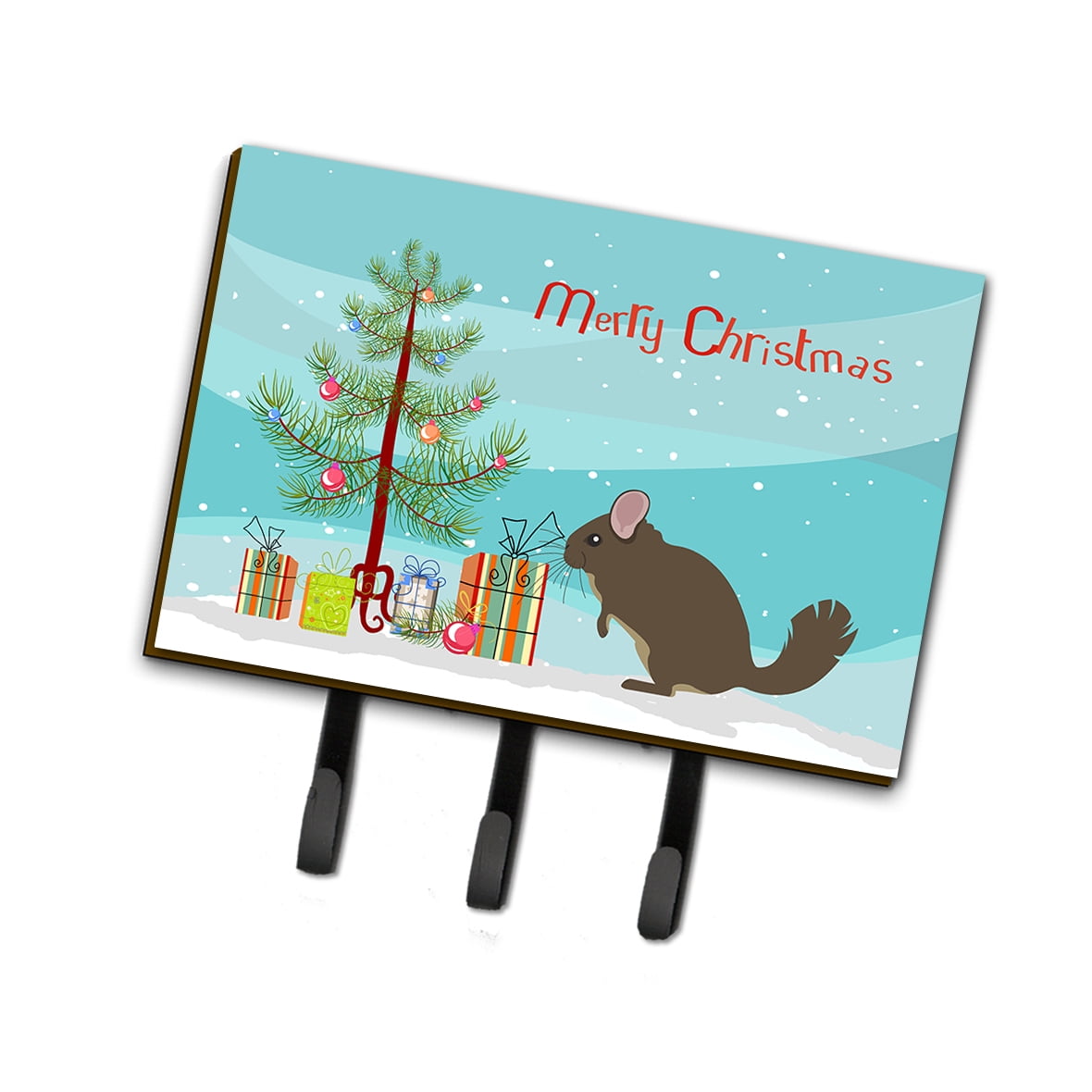 Chinchilla Christmas Leash or Key Holder