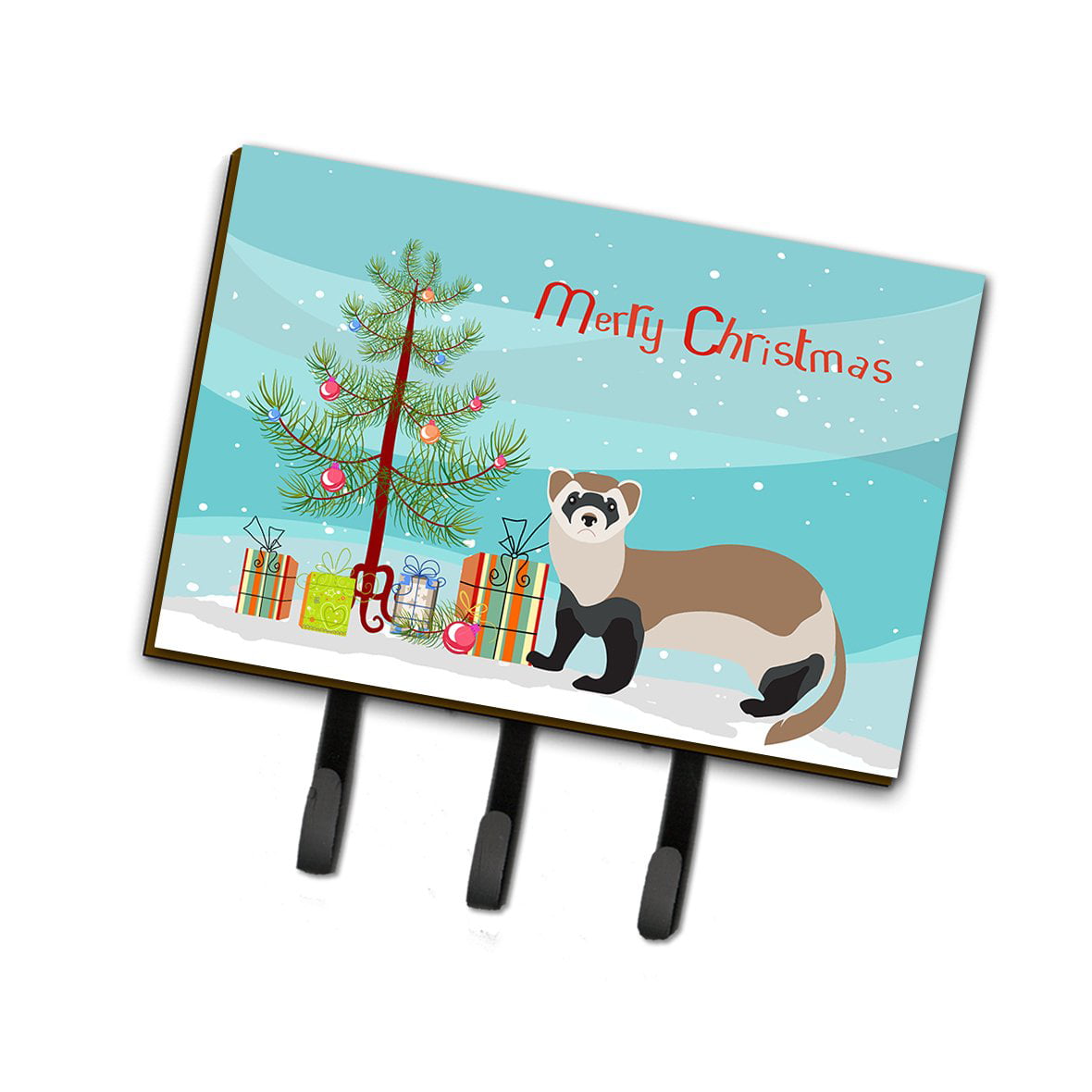 BB9245TH68 Ferret Christmas Leash or Key Holder
