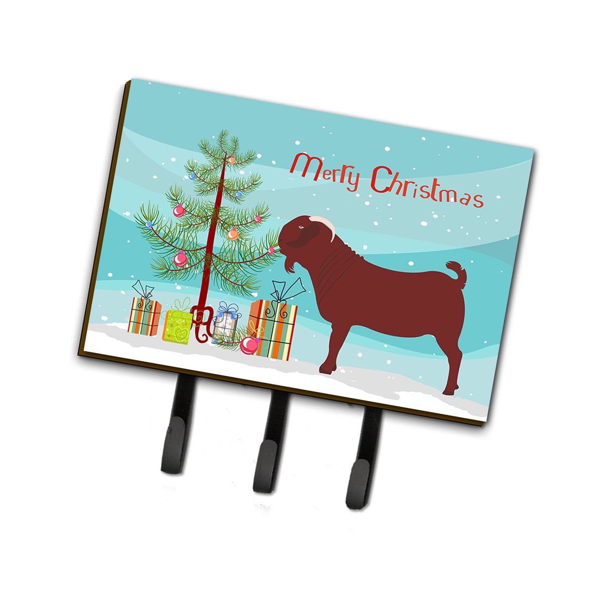 Kalahari Red Goat Christmas Leash or Key Holder