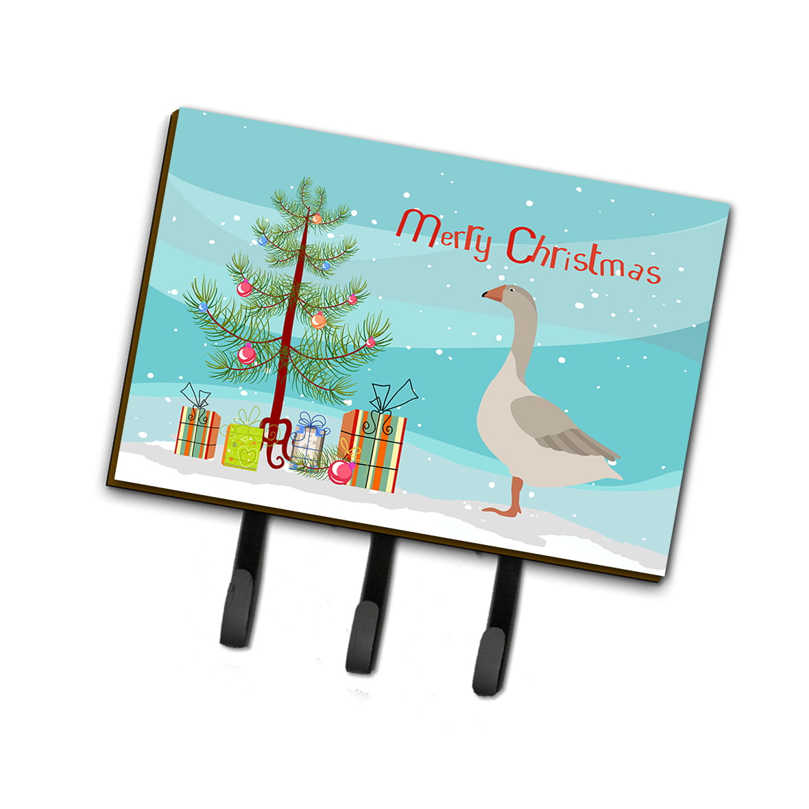 BB9261TH68 Steinbacher Goose Christmas Leash or Key Holder
