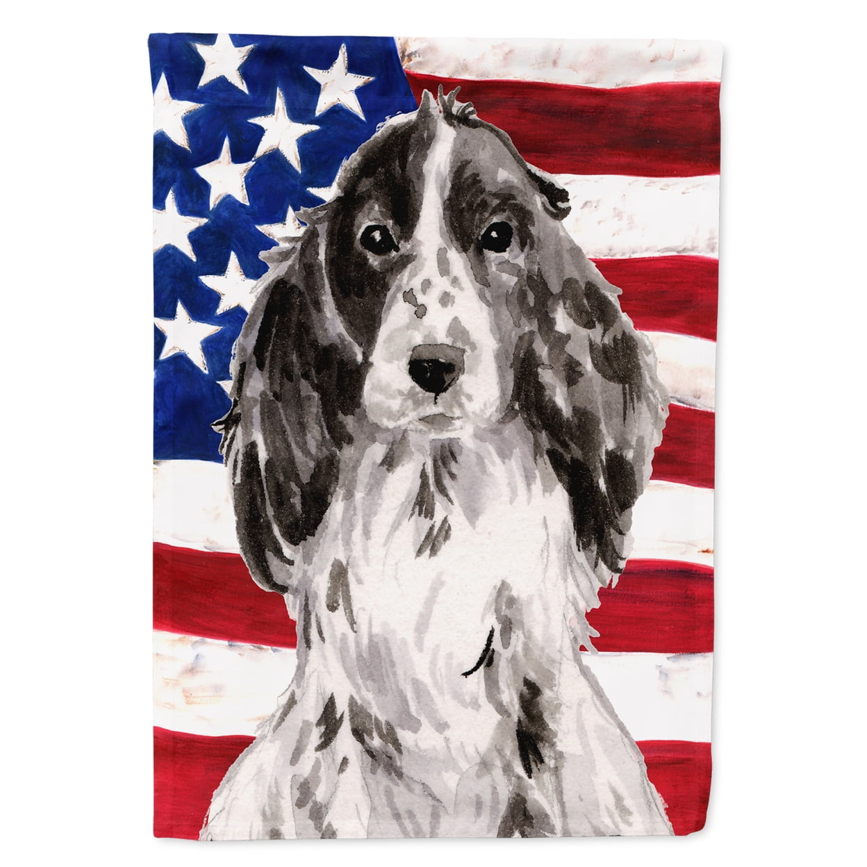 Black Parti Patriotic Flag - Garden Size
