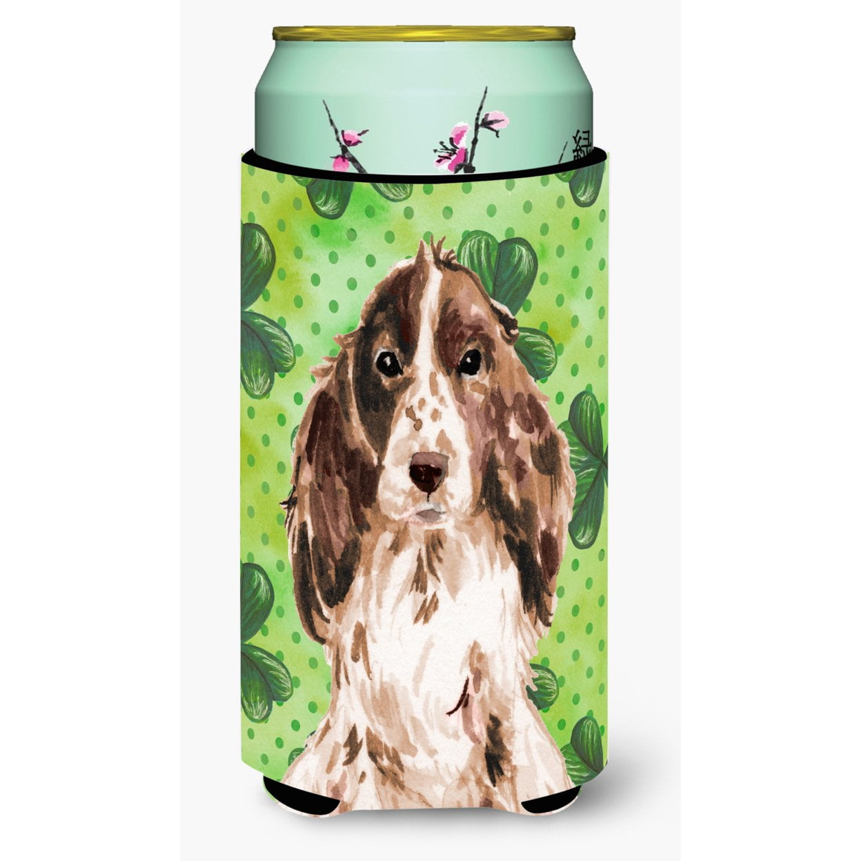 Brown Parti St Patricks Tall Boy Beverage Insulator Hugger