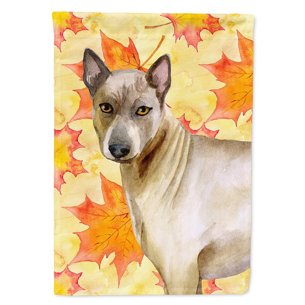 BB9941CHF Thai Ridgeback Fall Flag - Canvas House Size