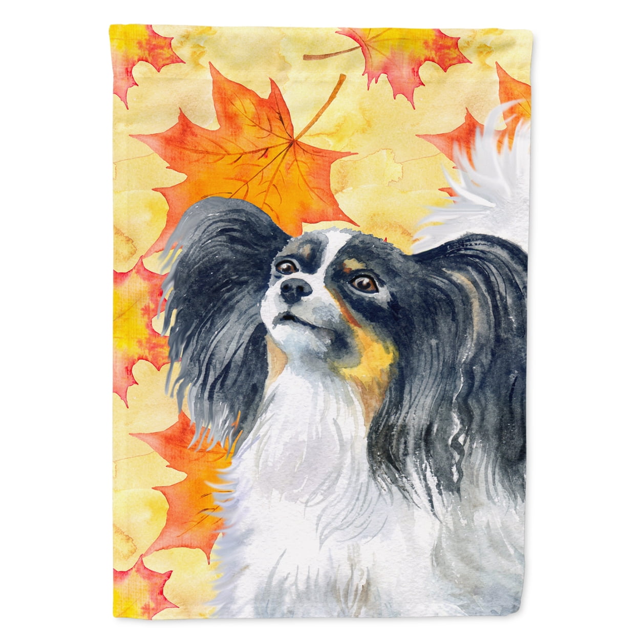 Papillon Fall Flag - Garden Size
