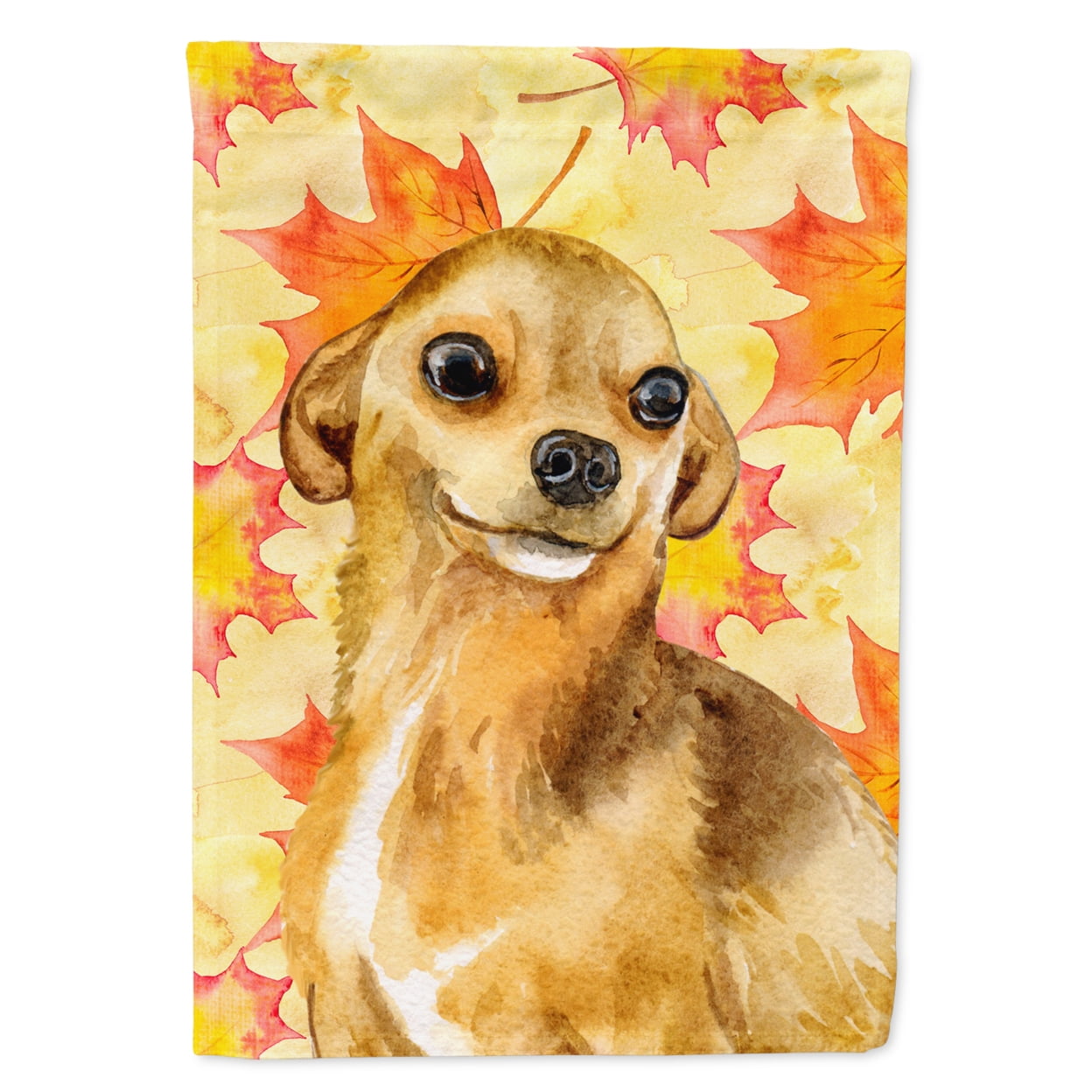 Chihuahua Fall Flag - Garden Size