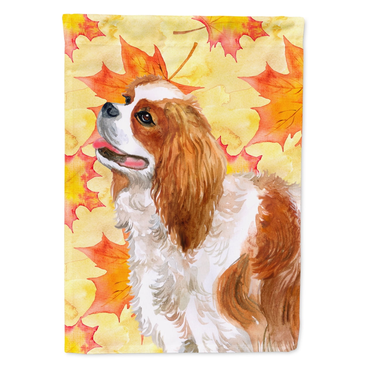 BB9924GF Cavalier Spaniel Fall Flag - Garden Size