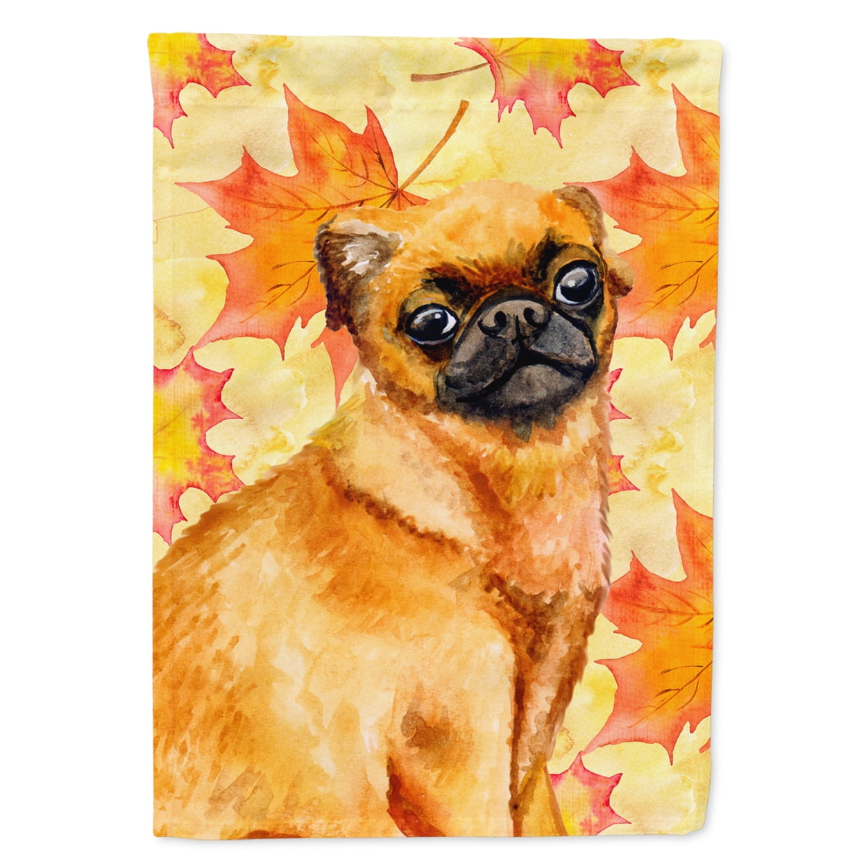 BB9928GF Small Brabant Griffon Fall Flag - Garden Size