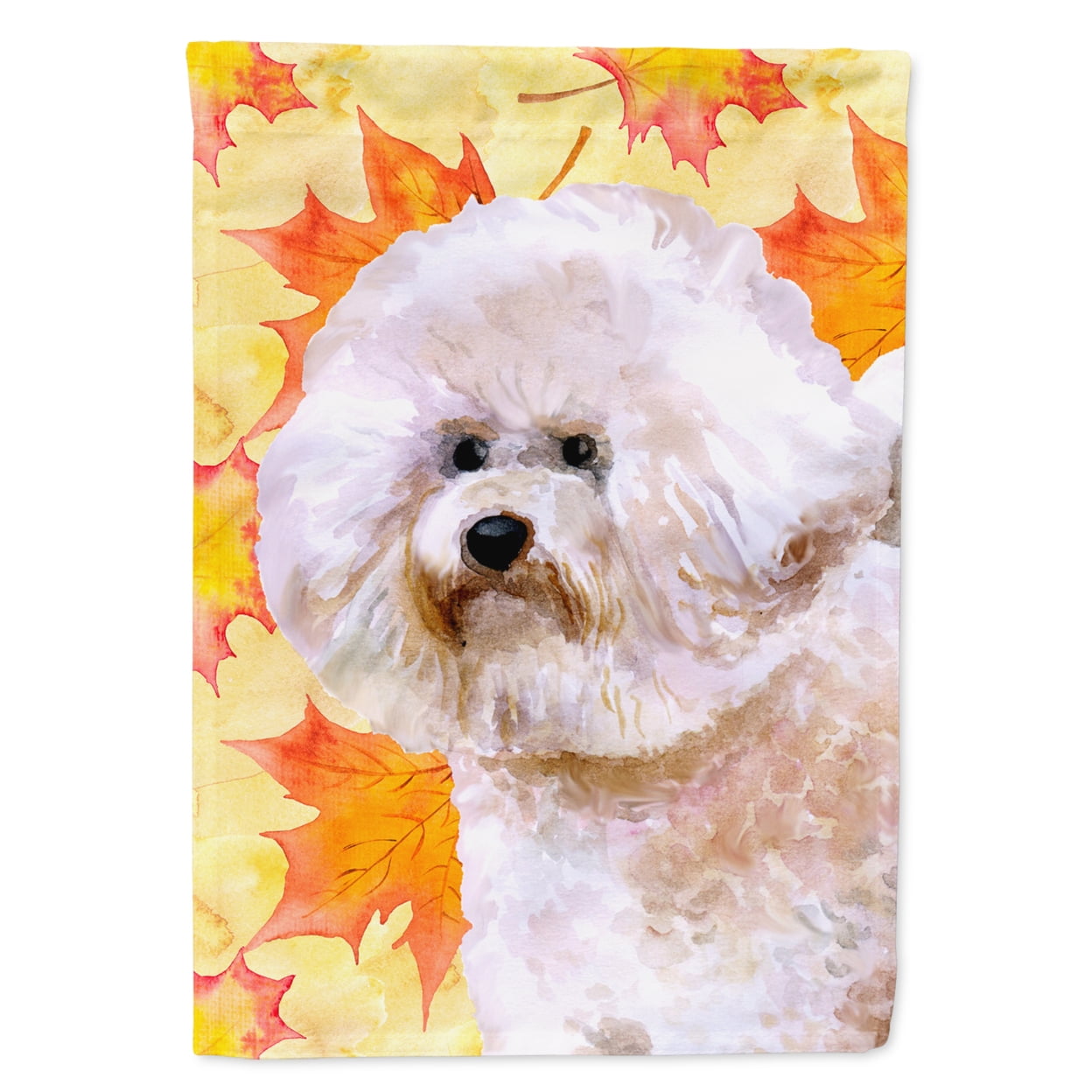 Bichon Frise No.2 Fall Flag - Garden Size
