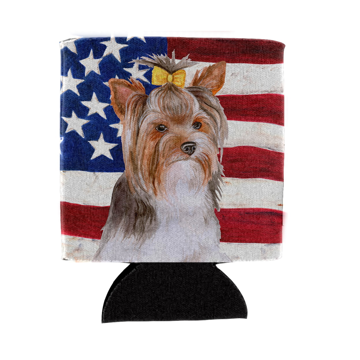 Yorkshire Terrier No.2 Patriotic Can or Bottle Hugger