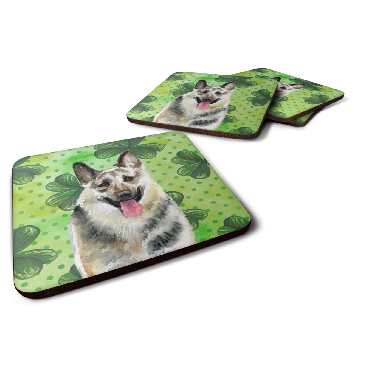 East-European Shepherd St Patricks Foam Coaster - Set of 4
