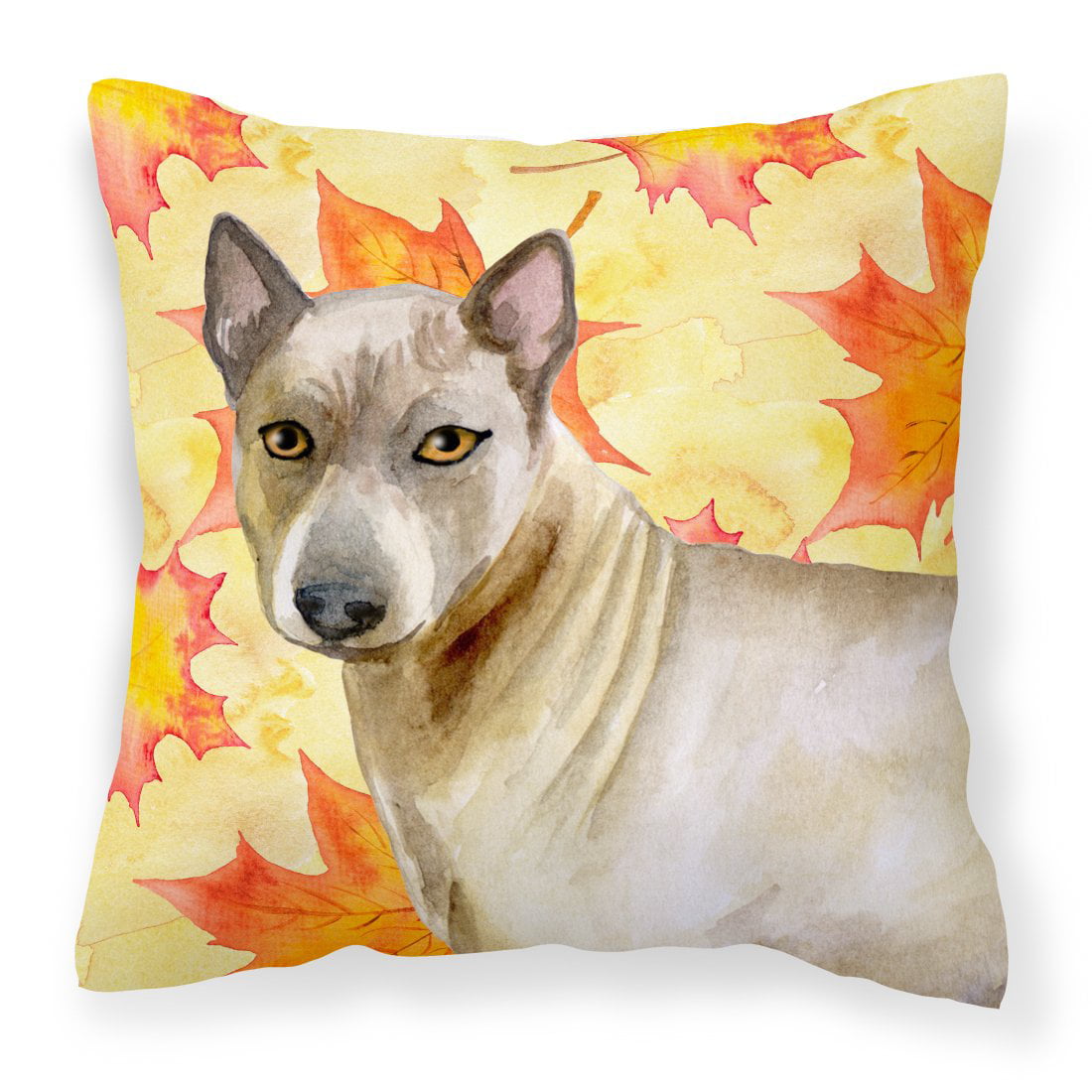 Thai Ridgeback Fall Fabric Decorative Pillow