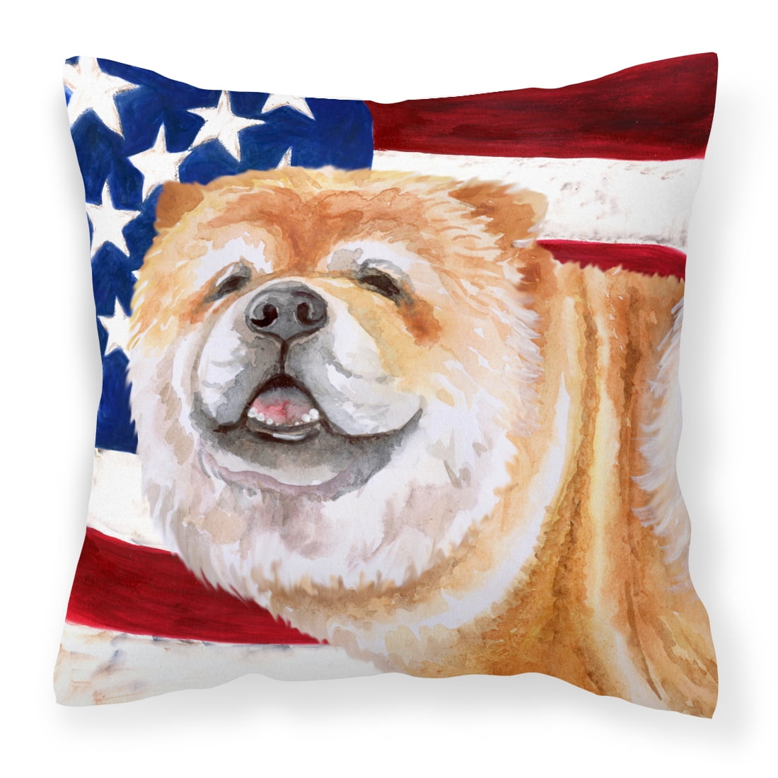 Cane Corso Patriotic Fabric Decorative Pillow