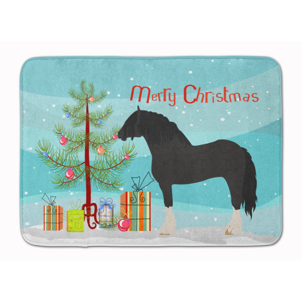 Pomeranian Rogener Goose Christmas Machine Washable Memory Foam Mat
