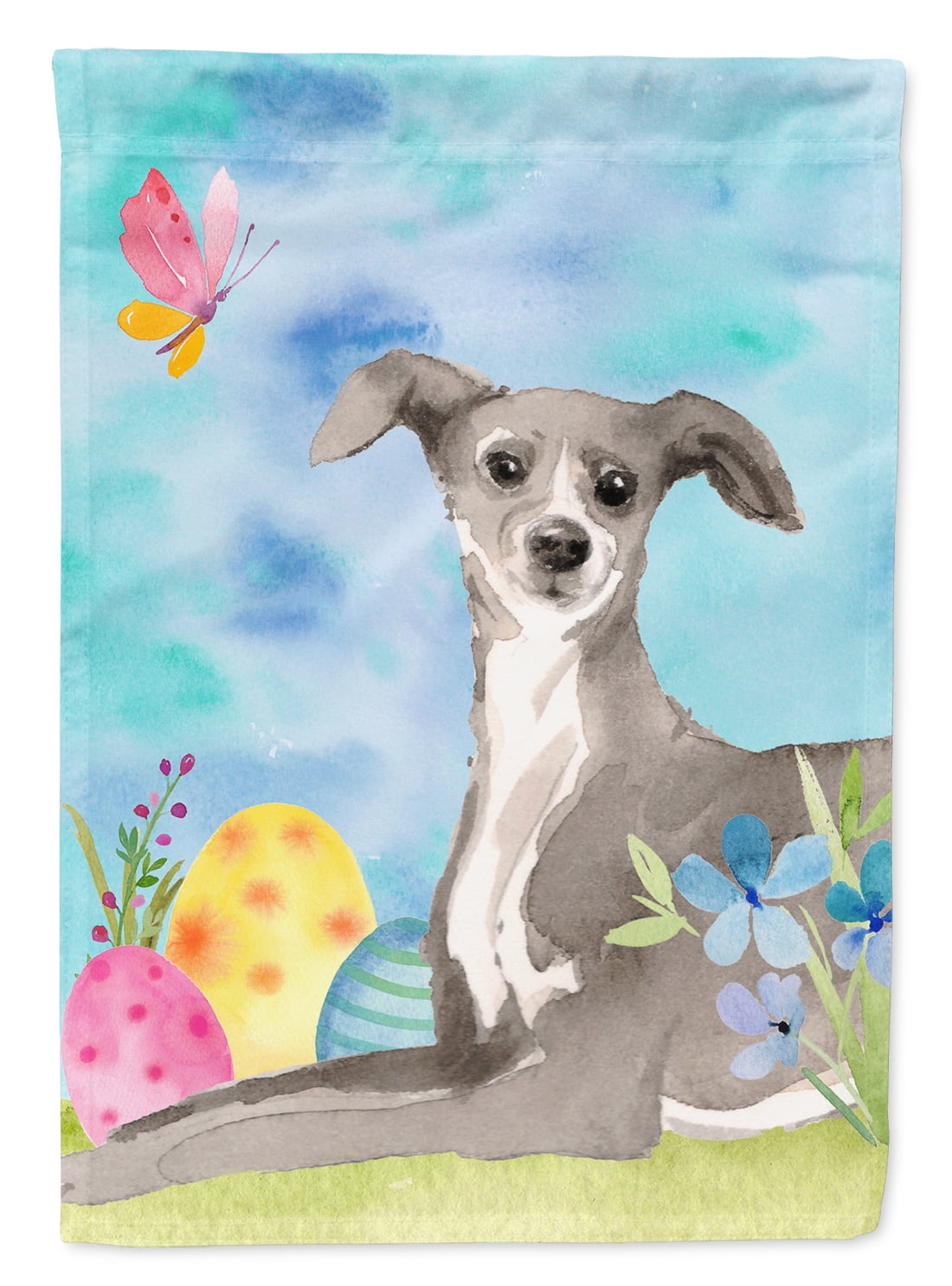 BB9631GF Italian Greyhound Easter Garden Flag