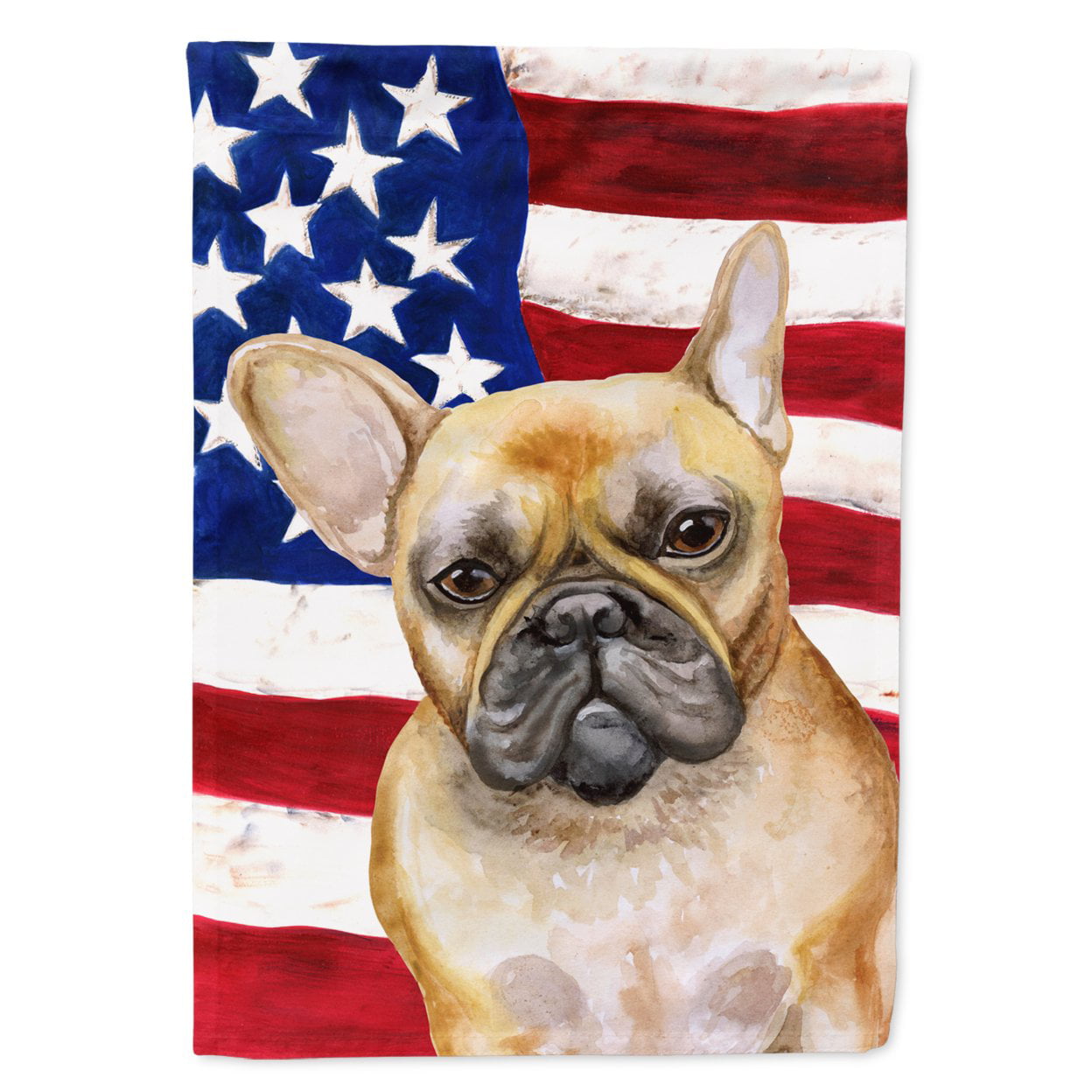 French Bulldog Patriotic Garden Flag