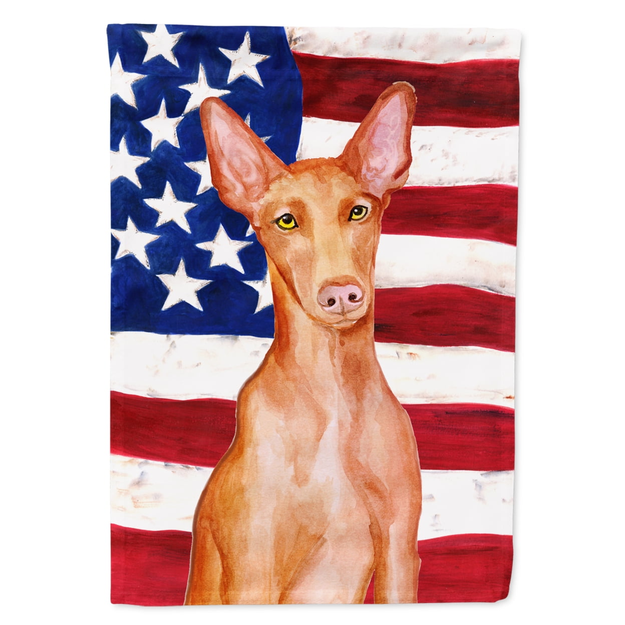 Pharaoh Hound Patriotic Garden Flag