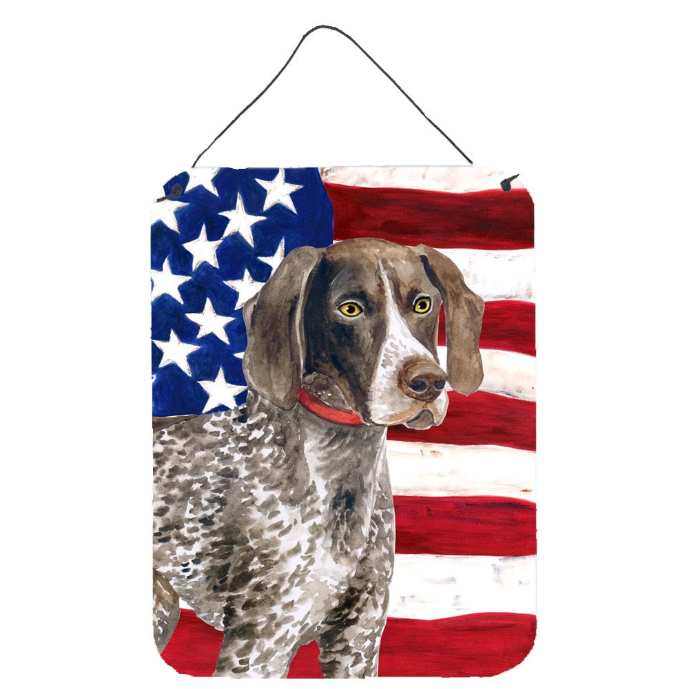 German Shorthaired Pointer Patriotic Wall or Door Hanging Prints