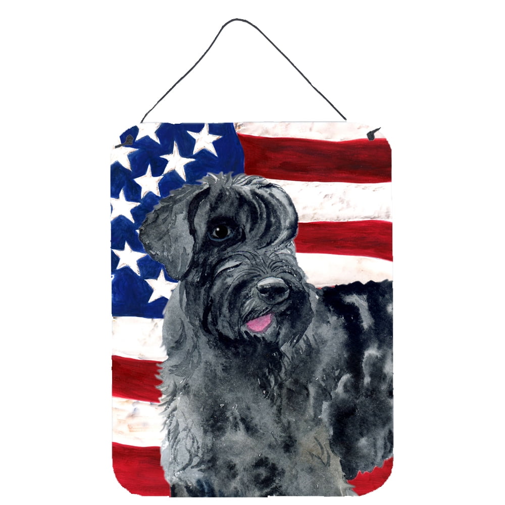 Giant Schnauzer Patriotic Wall or Door Hanging Prints
