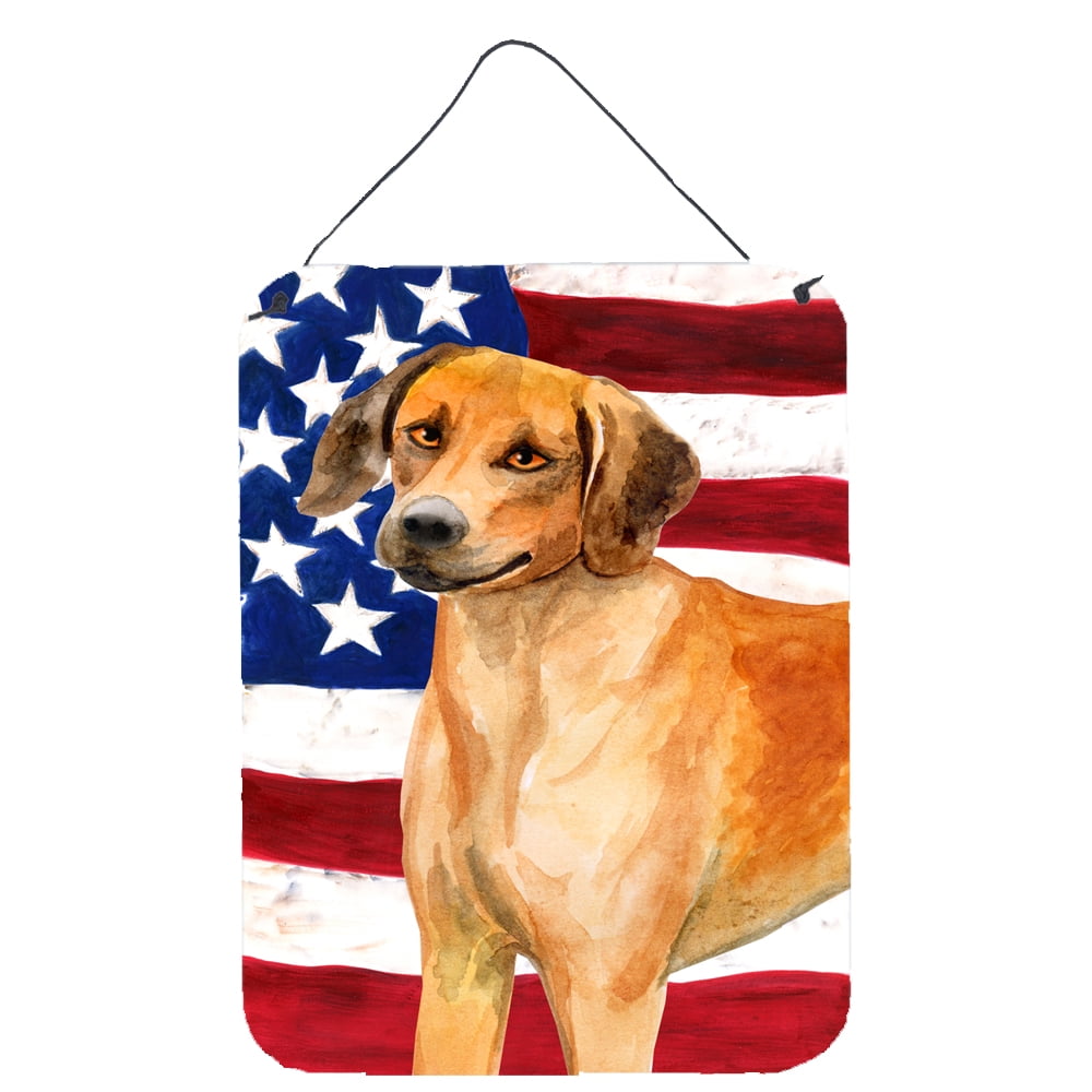 Rhodesian Ridgeback Patriotic Wall or Door Hanging Prints