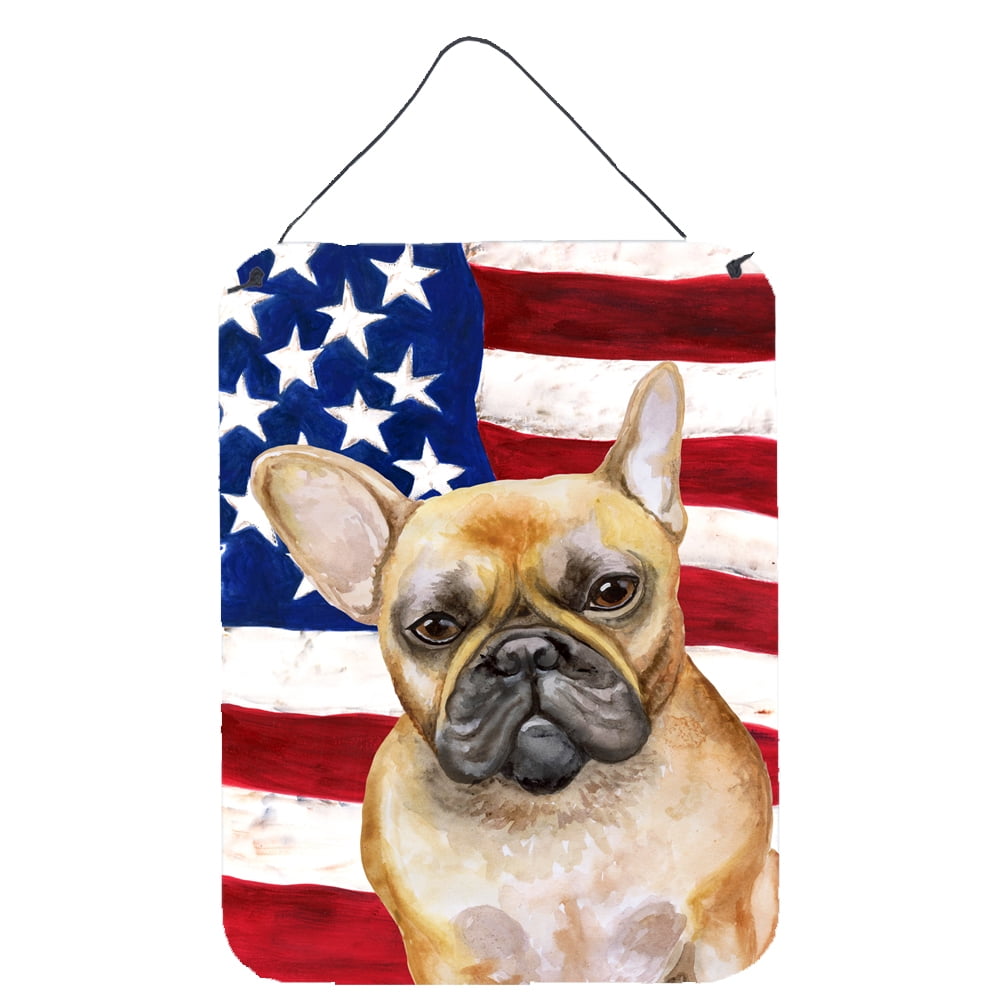 French Bulldog Patriotic Wall or Door Hanging Prints
