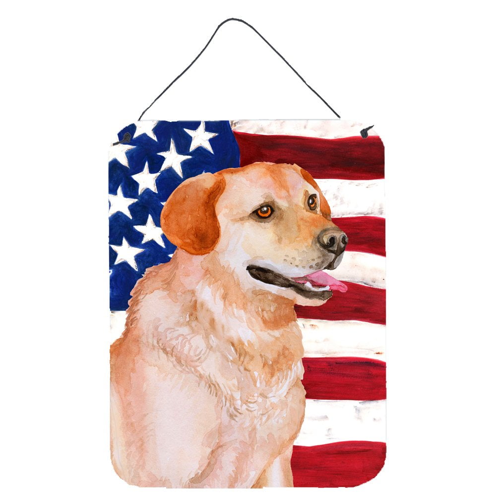 Labrador Retriever Patriotic Wall or Door Hanging Prints