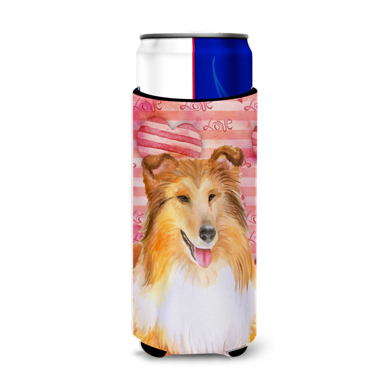 Sheltie Love Michelob Ultra Hugger for Slim Cans